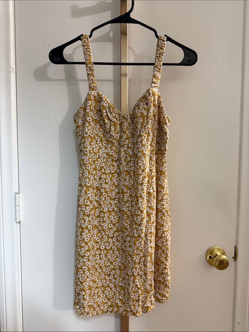 Aeropostale Yellow Floral Mini Dress